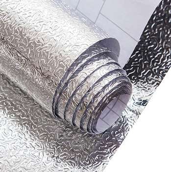 Self adhesive kitchen use waterproof aluminum foil wrapping paper 