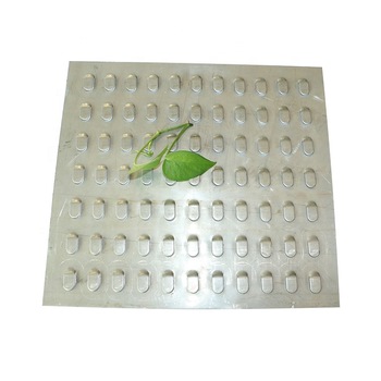 Slotted perforated aluminium alloy plate sheet 
