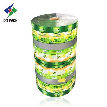 Juice packaging roll stock aluminum foil roll for packing liquid 