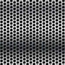 oval perforated aluminum sheet